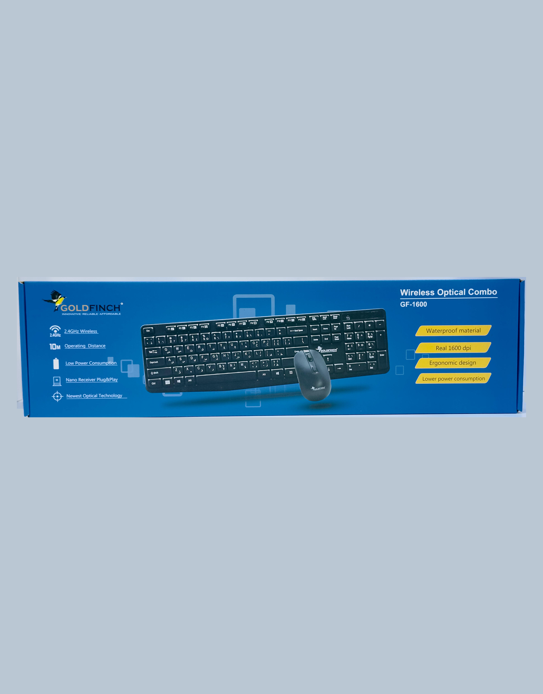 GoldFinchWirelessOpticalComboGf-16000